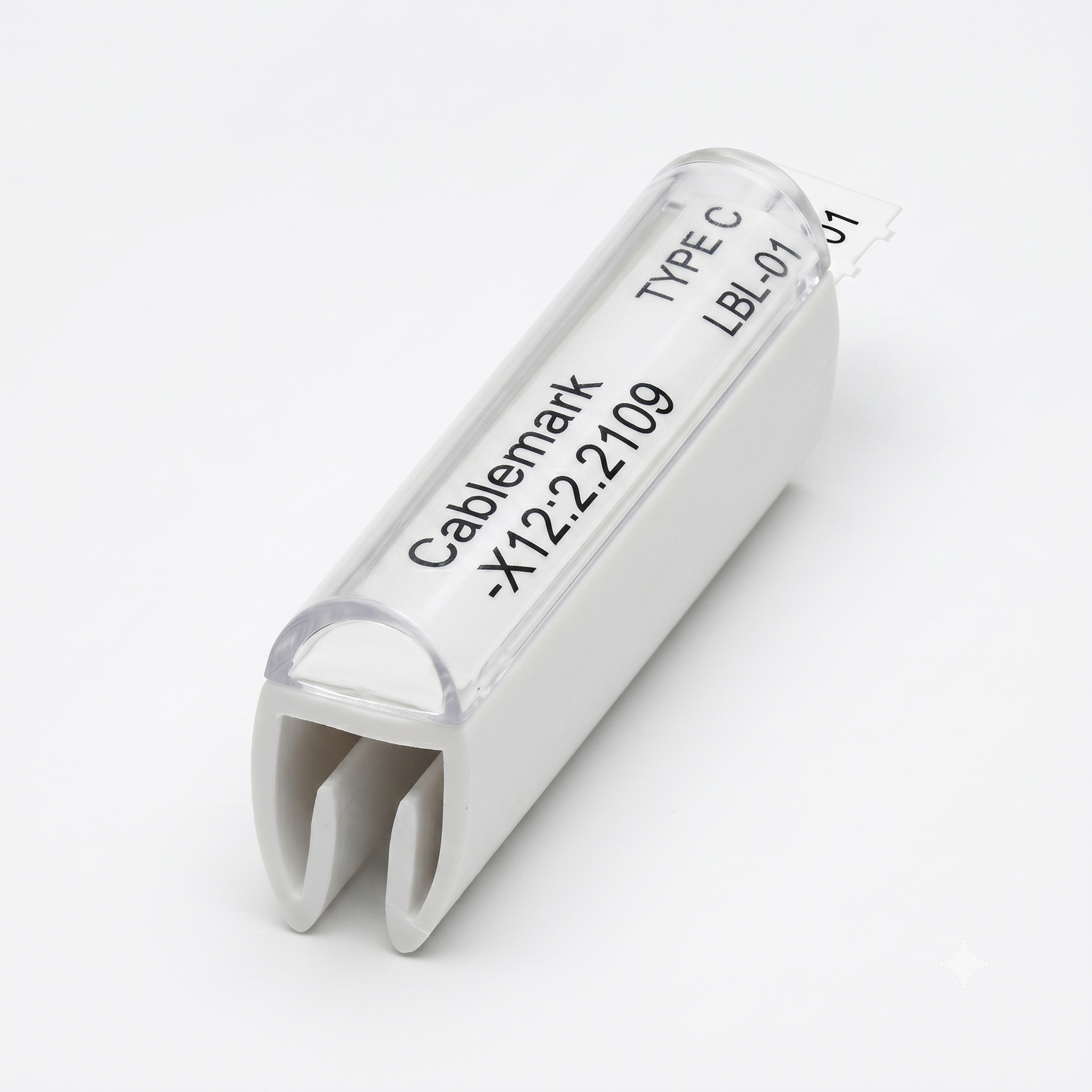 開口卡式電纜標記夾 (Open-Profile Snap-On Cable Marker Carrier)