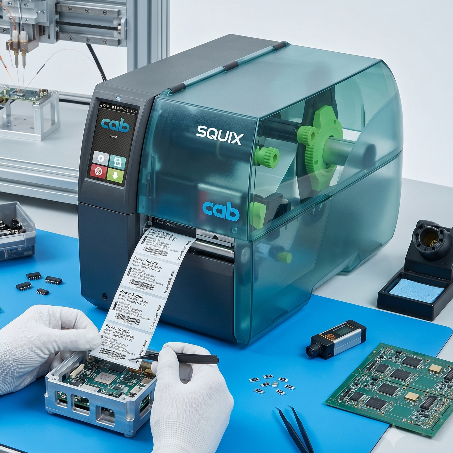 CAB Squix 4.3 300DPI 標籤打印機 / 條碼打印機 | Label Printer | Barcode Printer