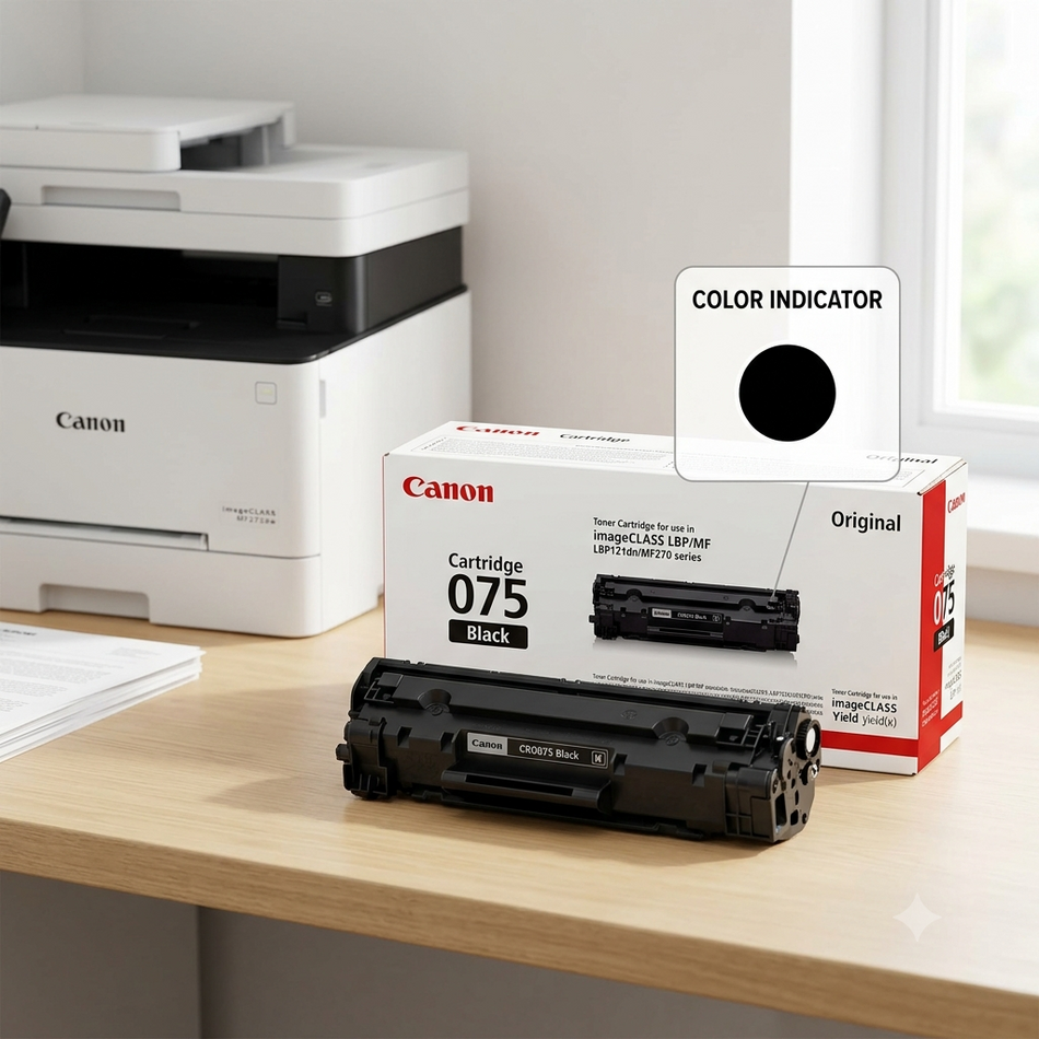Canon CRG075 / CRG075H Toner Cartridge for imageCLASS MF741Cdw MF743Cdw LBP742Cdw