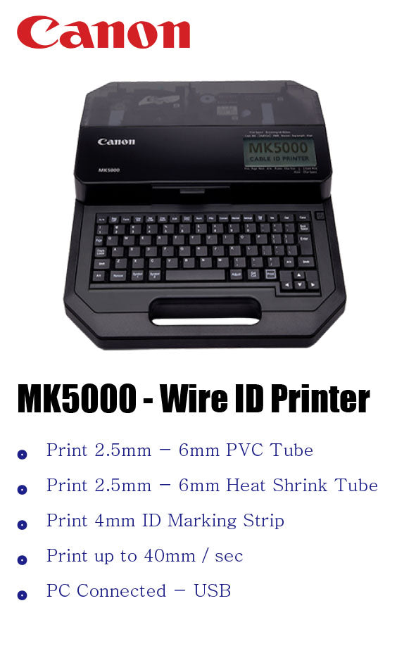Canon MK5000 Cable ID Printer