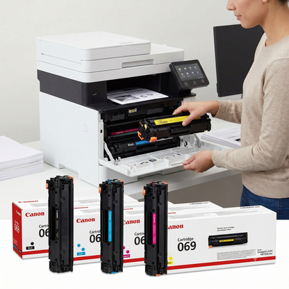Canon CRG069 / CRG069H โทนเนอร์สำหรับเครื่องพิมพ์ imageCLASS MF752Cdw MF754Cdw LBP673Cdw