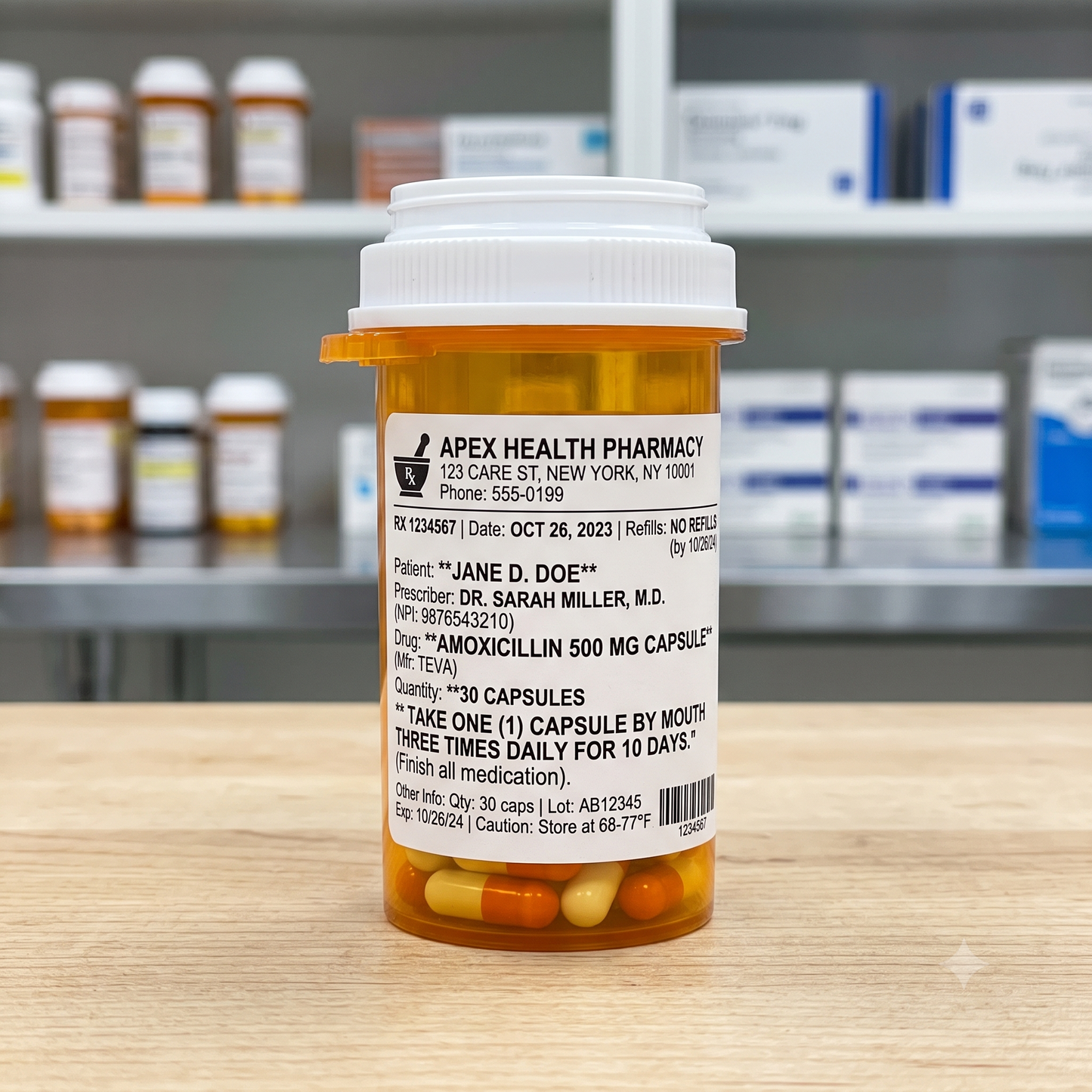 藥房處方標籤｜診所專用藥物標籤貼紙