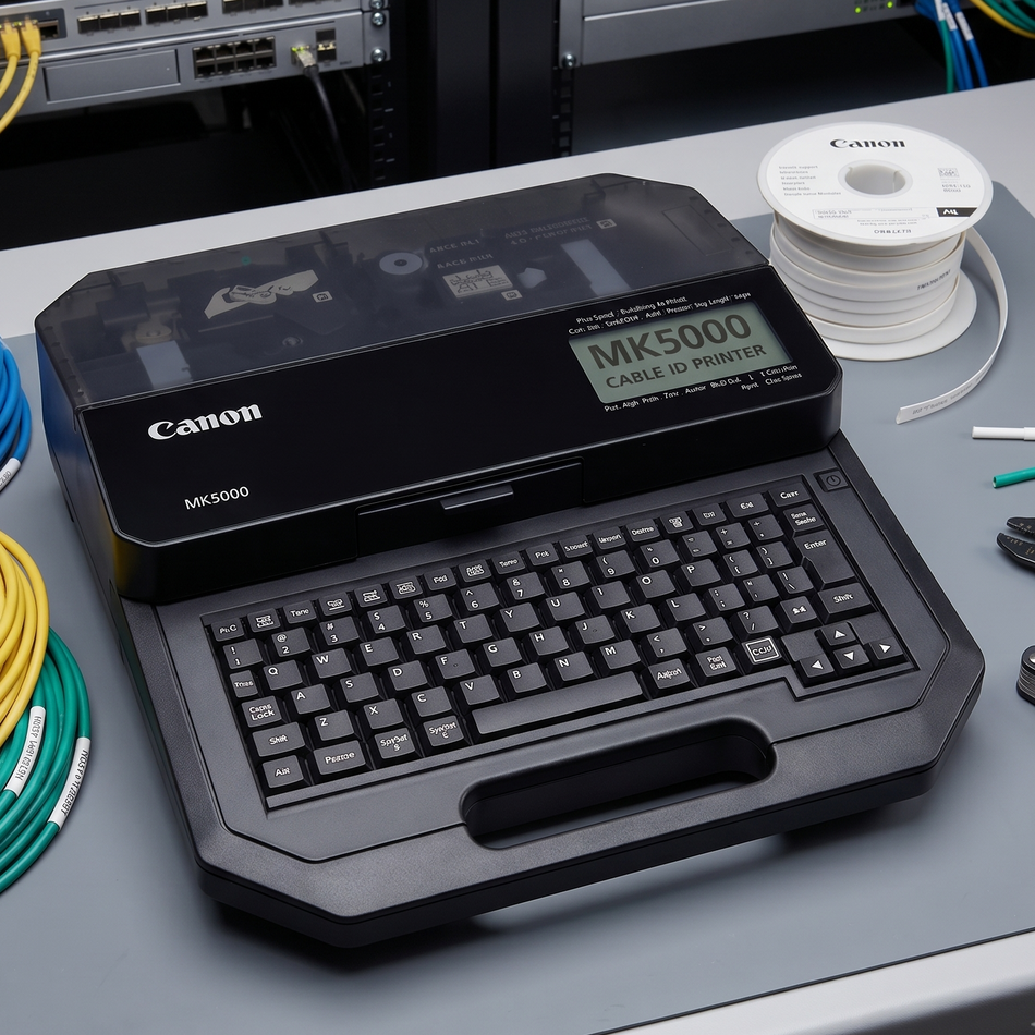 Canon MK5000 線纜標識打印機 | 熱轉印 Cable ID Printer | 香港
