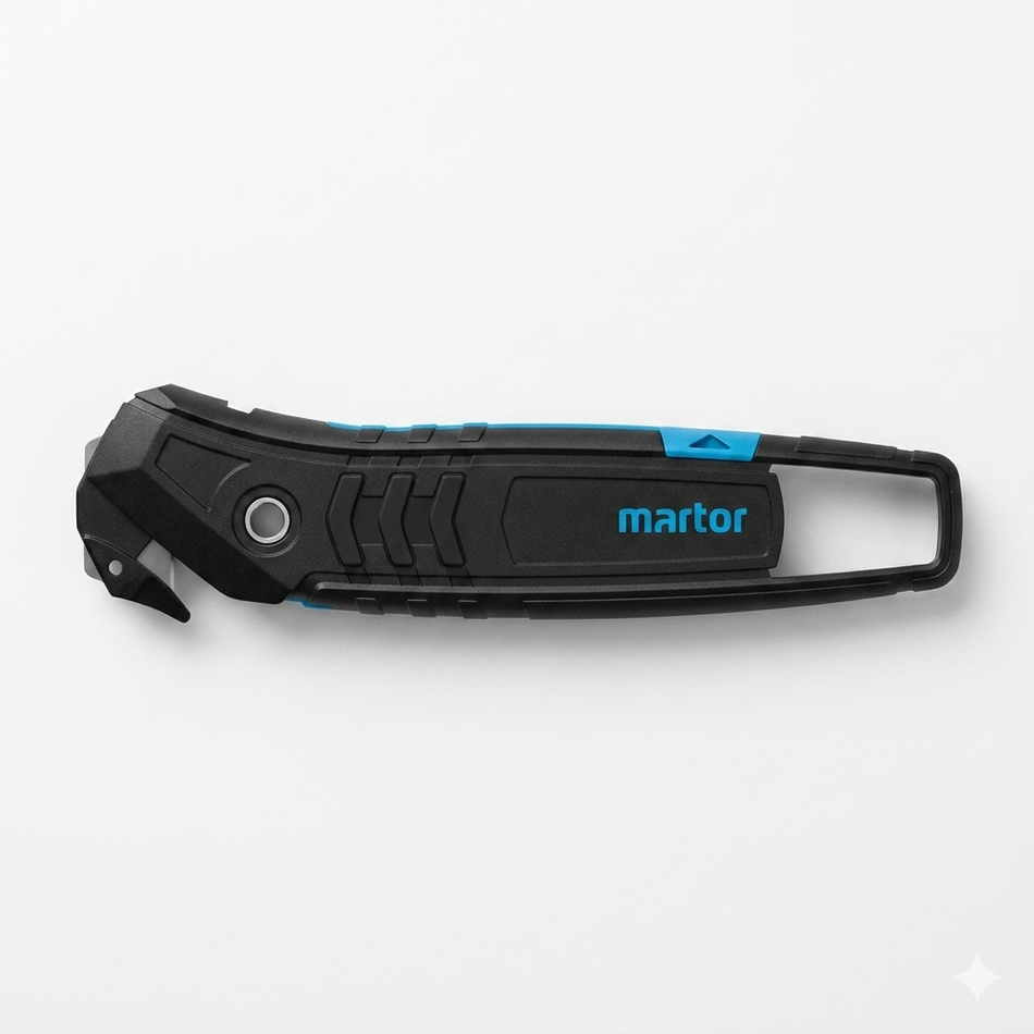 MARTOR SECUMAX 350 安全割刀 - 德國製造頂級隱藏式刀片包裝開箱刀 (350001)