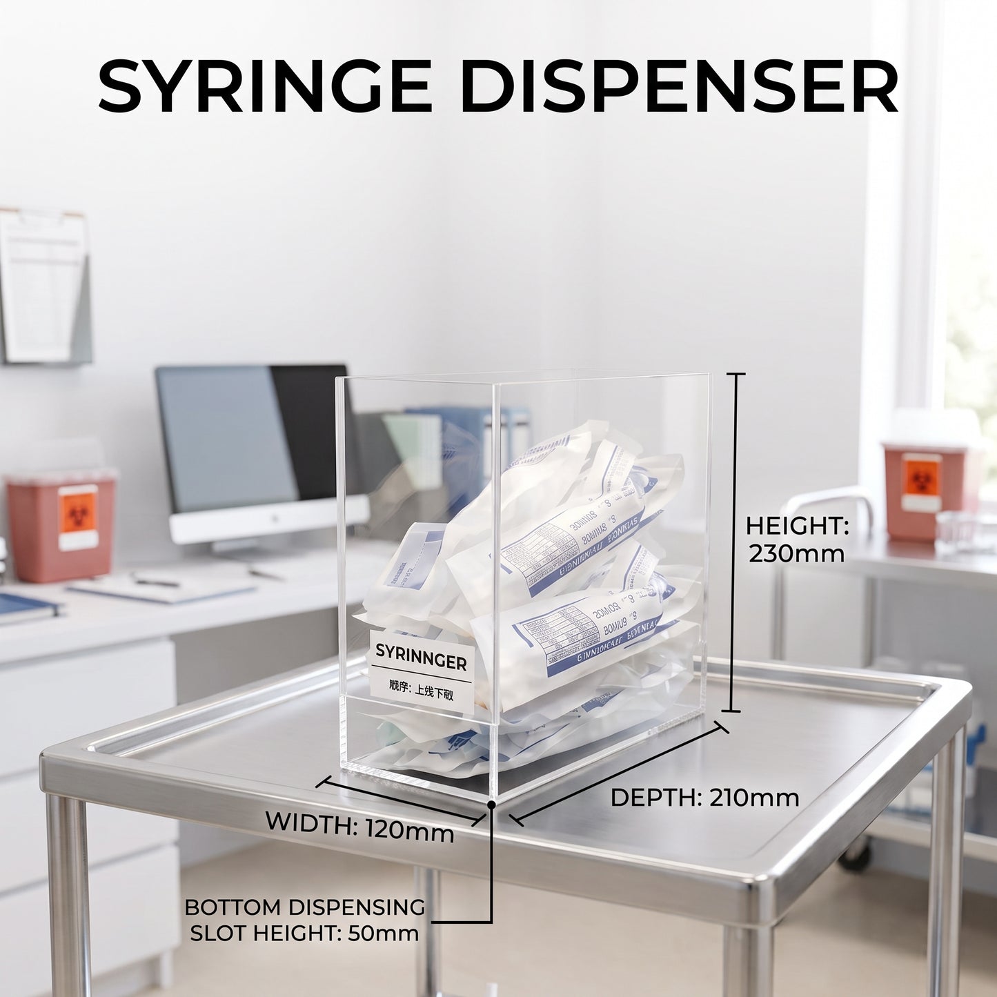 醫用注射器收納盒 Medical Syringe Storage Box