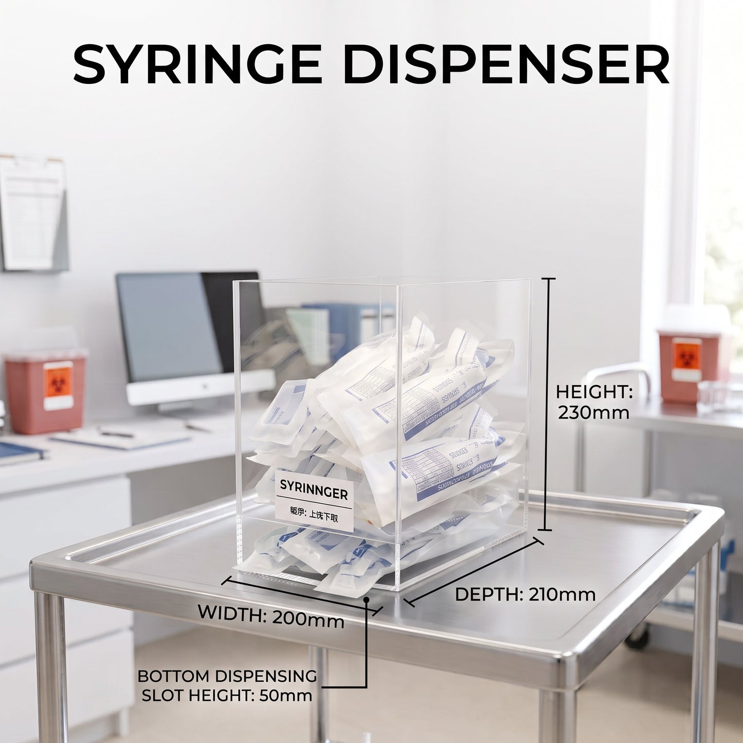 醫用注射器收納盒 Medical Syringe Storage Box