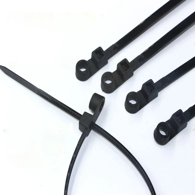 Nylon 66 Cable Tie - Mountable Head