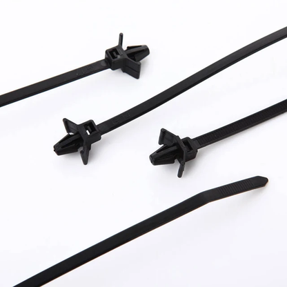 Nylon 66 推入式束線夾 — Push Mount 電纜紮帶
