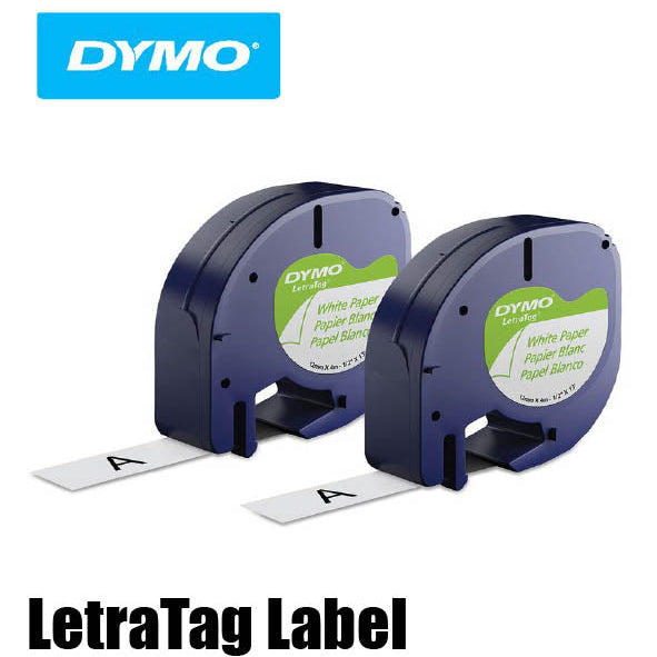 DYMO LetraTag 標籤紙 LT系列 4米 相容LT-100H 標籤機色帶